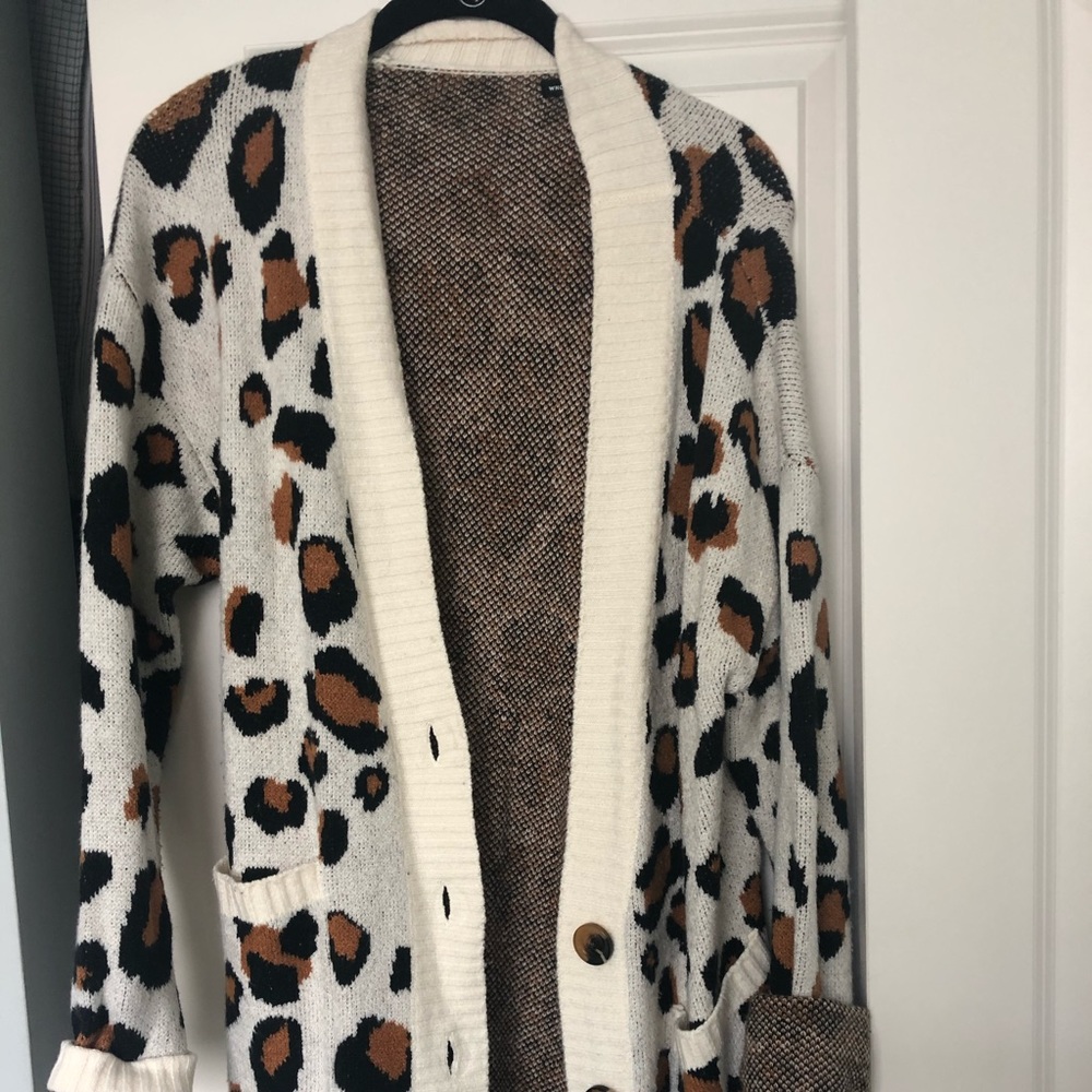 Leopard Cardigan